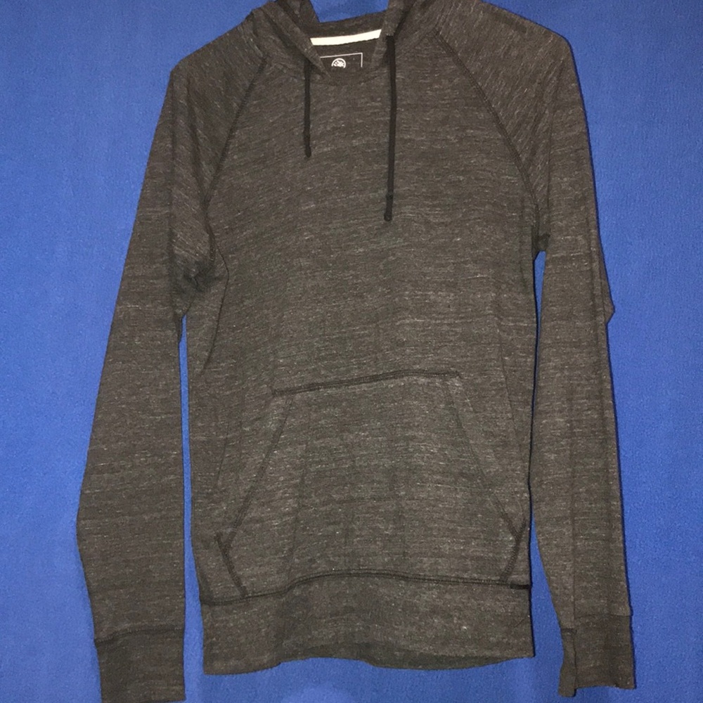 Mens On the Byas Gray Speckled Hoodie